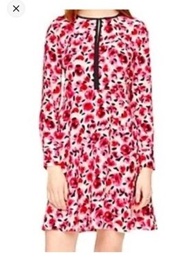 kate spade rosebud silk dress